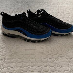 NEW Nike Women's Air Max 97 Black Blue Nebula | Size 6.5